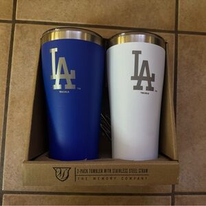 LA Dodgers 2-pack tumblers
